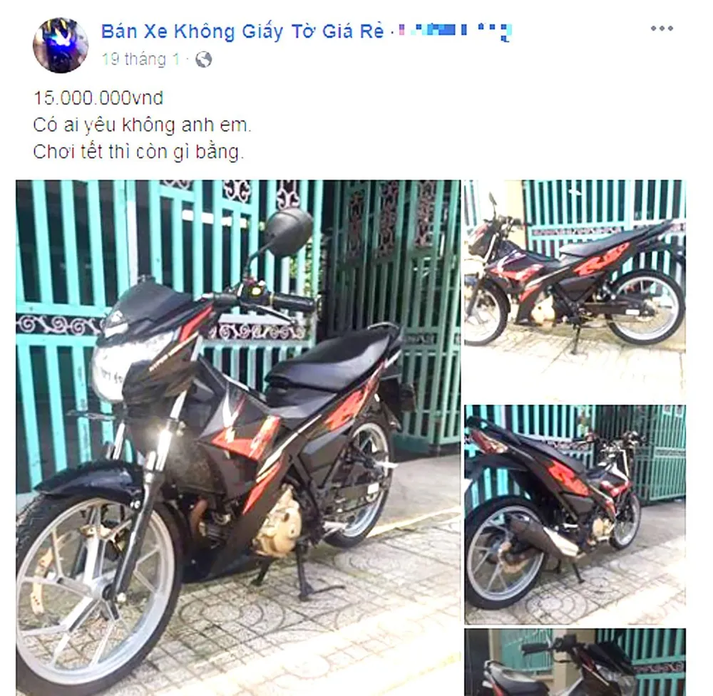 Bẫy lừa bán xe xịn giá bèo ảnh 1