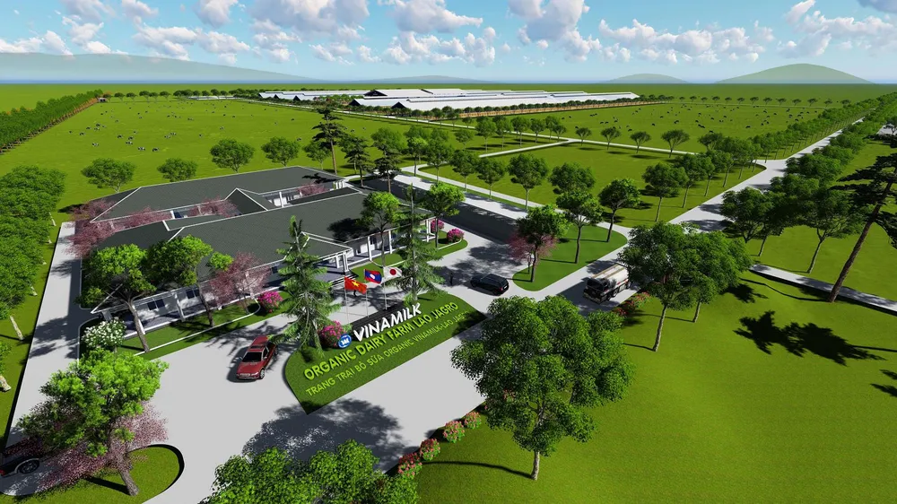 Vinamilk khởi công xây dựng tổ hợp “resort” bò sữa organic tại Lào ảnh 2