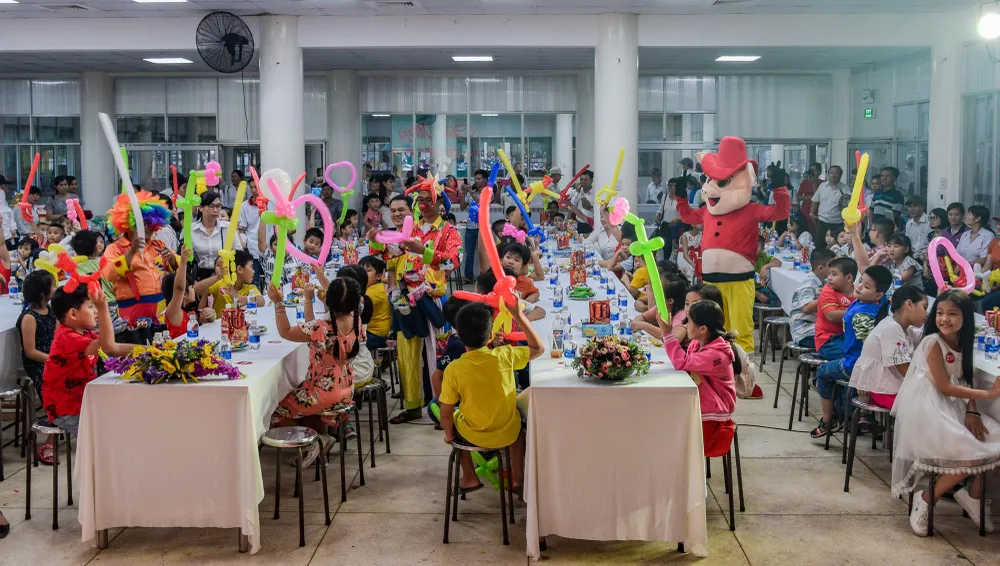 Tết Thiếu nhi rộn ràng và ý nghĩa tại Công ty Vedan Việt Nam  ảnh 1