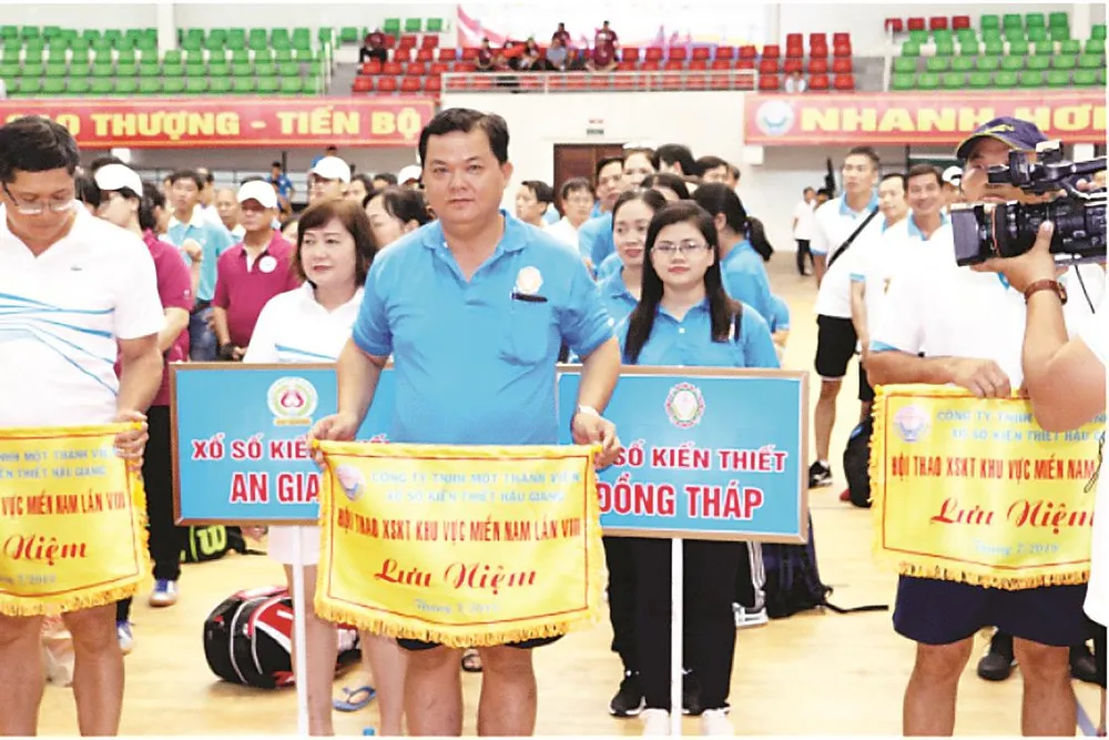 Hội thao XSKT khu vực miền Nam lần thứ VIII - năm 2019 tại tỉnh Hậu Giang ảnh 7