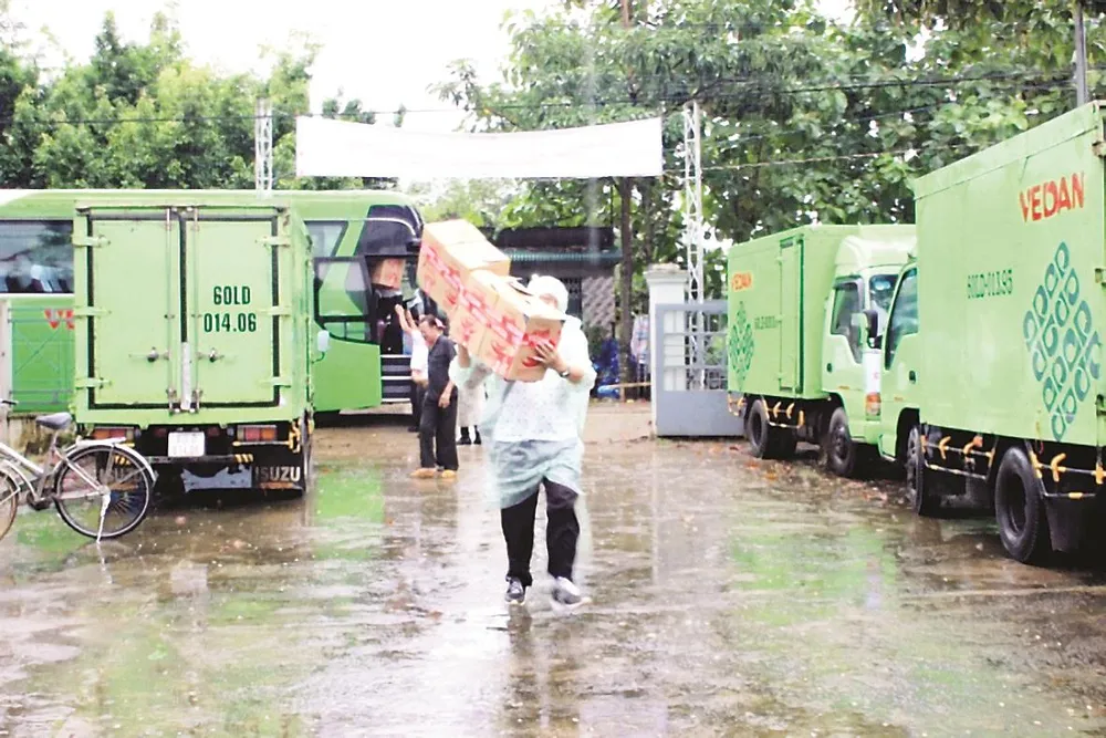 Công ty Vedan Việt Nam khám bệnh từ thiện và phát thuốc miễn phí tại tỉnh Đồng Nai ảnh 1