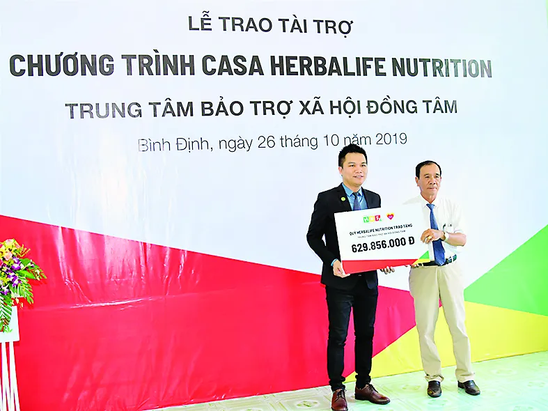 Quỹ HNF công bố hỗ trợ dinh dưỡng năm thứ 7 cho Trung tâm Bảo trợ xã hội Đồng Tâm