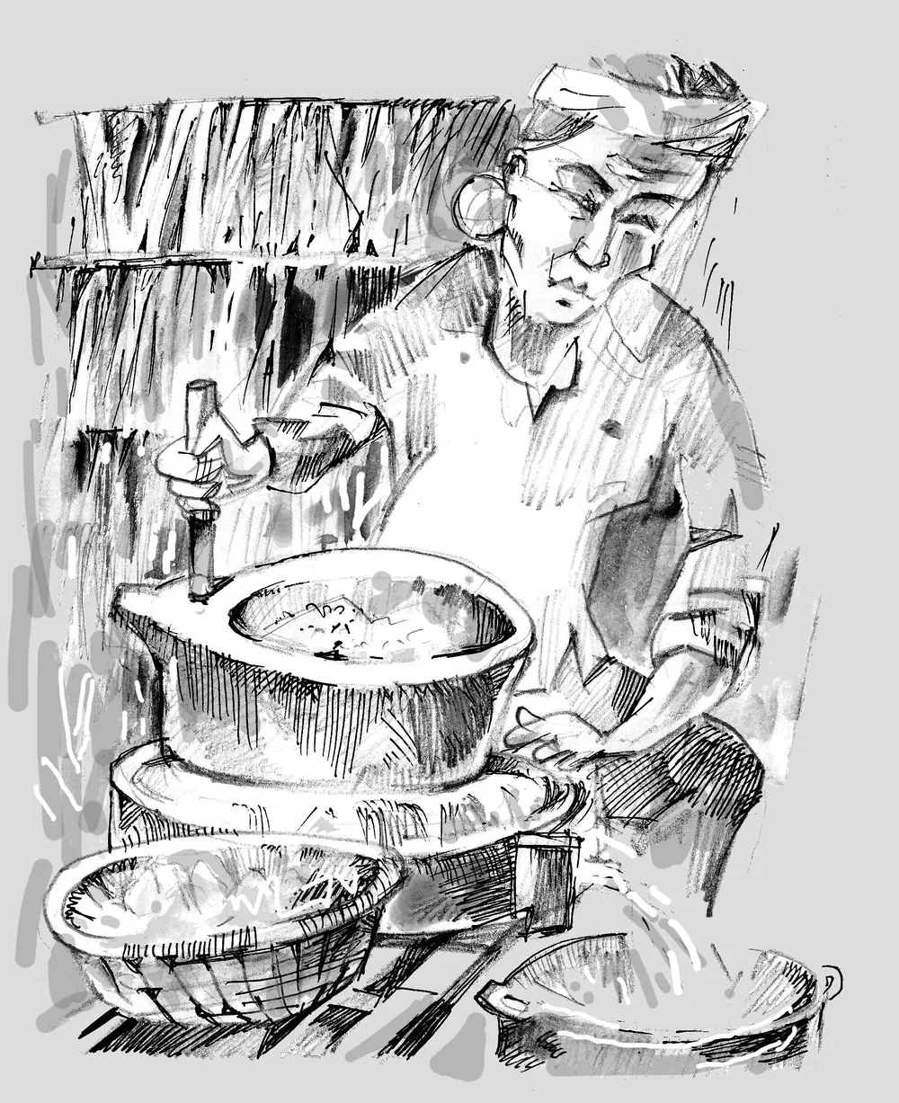 Cái cối xay bột của nội ảnh 1