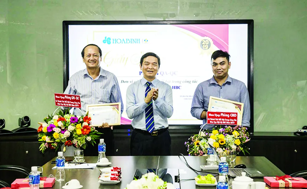 Tập đoàn Xây dựng Hòa Bình tổ chức gặp mặt đào tạo viên nội bộ ảnh 1