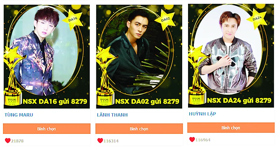 Ngôi Sao Xanh 2019: Hé lộ tốp 3 một số hạng mục bình chọn trực tuyến ảnh 5