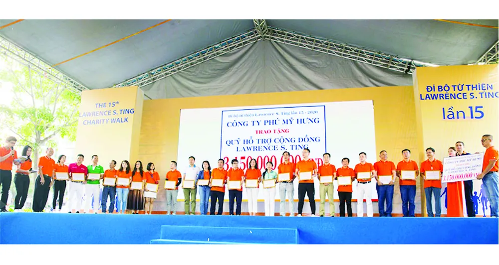 Tập đoàn Xây dựng Hòa Bình - 15 năm đồng hành cùng bước chân thiện nguyện Lawrence S. Ting ảnh 2