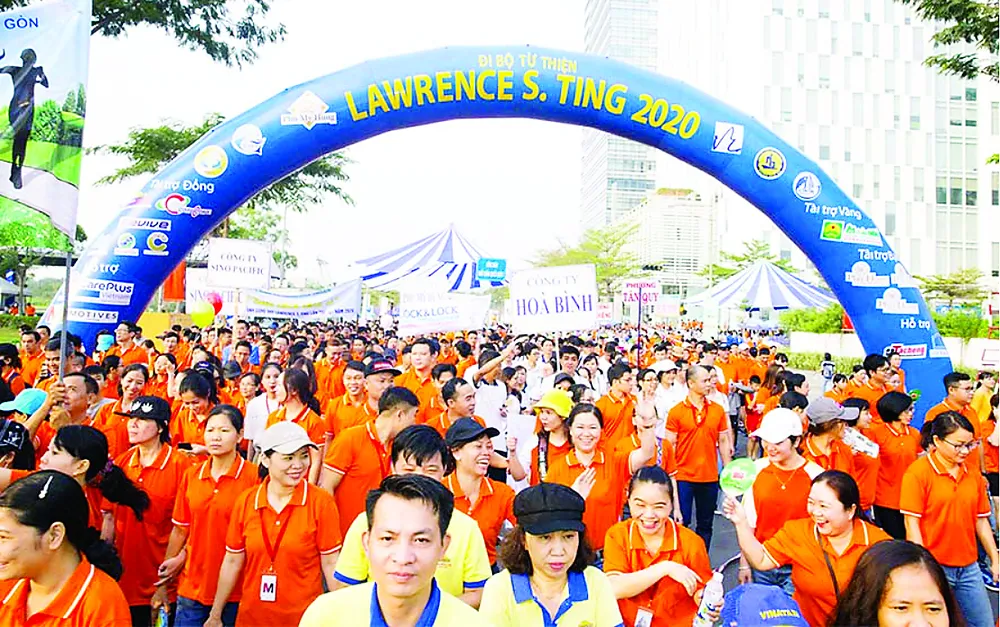 Tập đoàn Xây dựng Hòa Bình - 15 năm đồng hành cùng bước chân thiện nguyện Lawrence S. Ting ảnh 1