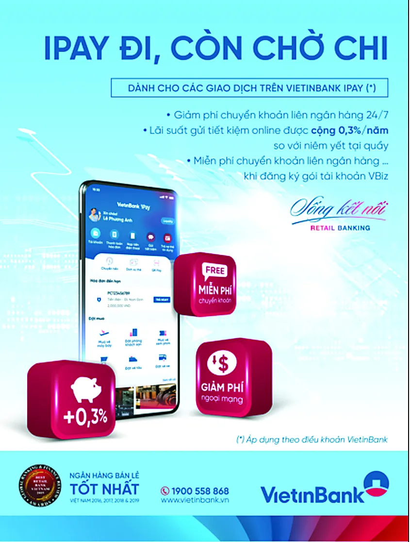 VietinBank tung siêu ưu đãi khi giao dịch trực tuyến mùa nCoV ảnh 1