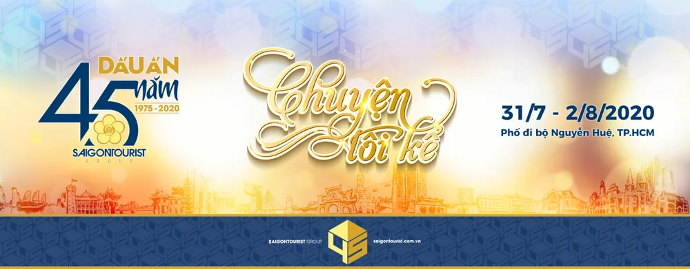 “Saigontourist Group – Dấu ấn 45 năm” tại phố đi bộ Nguyễn Huệ ảnh 1
