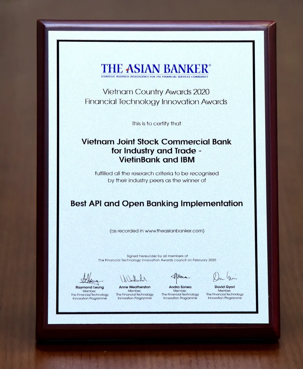 VietinBank được tôn vinh “Triển khai nền tảng API và Ngân hàng mở tốt nhất” ảnh 2
