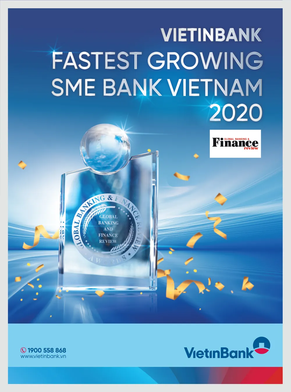 VietinBank nhận giải “Ngân hàng SME phát triển nhanh nhất Việt Nam 2020” ảnh 1