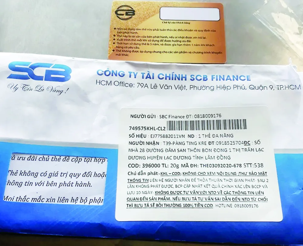 SCB cảnh báo thủ đoạn mạo danh nhân viên ngân hàng để lừa đảo mở thẻ tín dụng giả ảnh 1