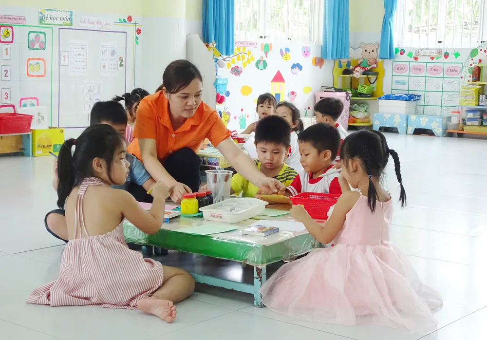 Nâng chất trường chuẩn quốc gia ảnh 1