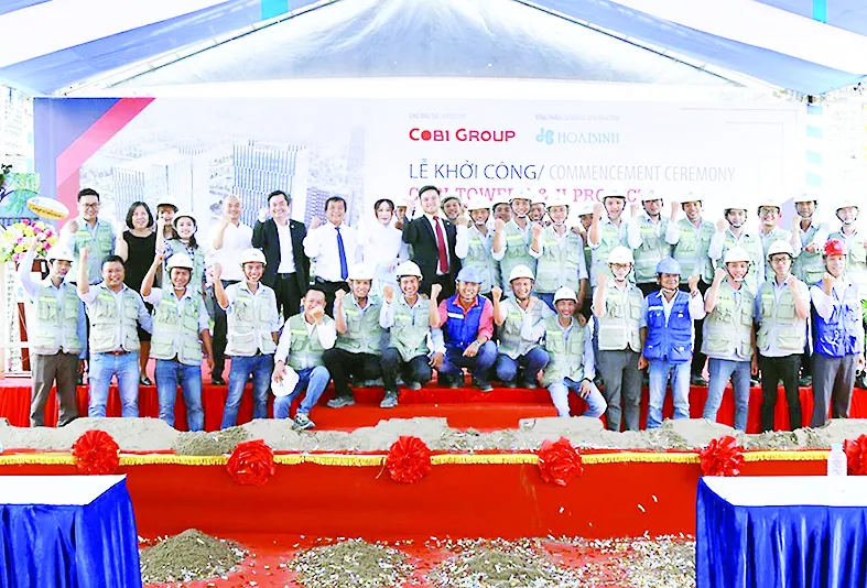 Hòa Bình khởi công dự án Cobi Tower I&II ảnh 1