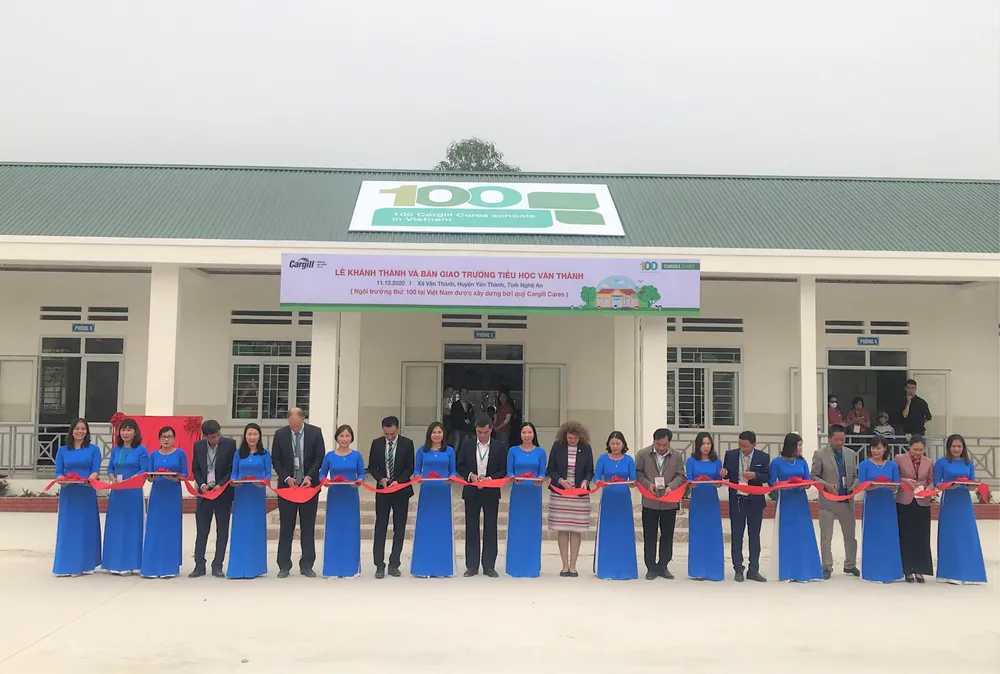 Ngôi trường thứ 100 Cargill Cares xây dựng tại Việt Nam  ảnh 1