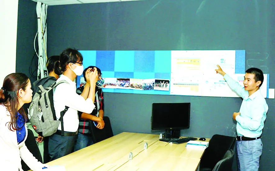 Hòa Bình chào đón sinh viên tham quan, học tập ảnh 2