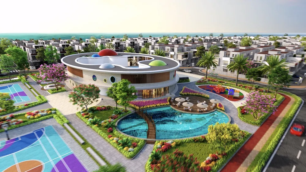 Đô thị đảo Phượng Hoàng - Nguồn cảm hứng của NTK Hoàng Minh Hà trong BST mới ảnh 6