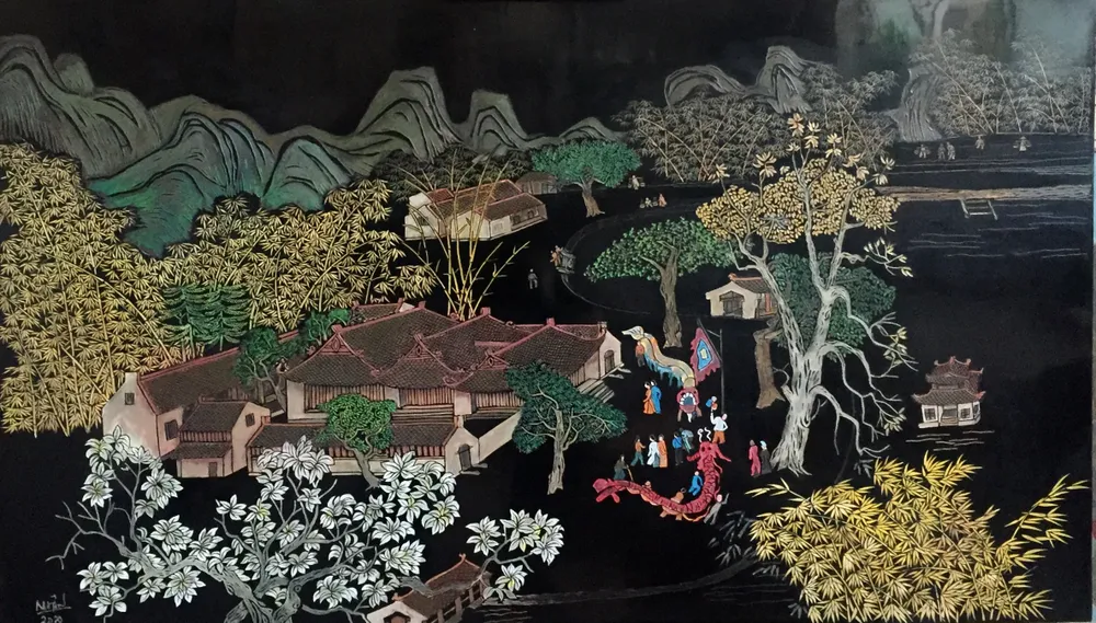 Triển lãm tranh của họa sĩ Ngô Thành Nhân tại Peony & Iris Art Gallery ảnh 5