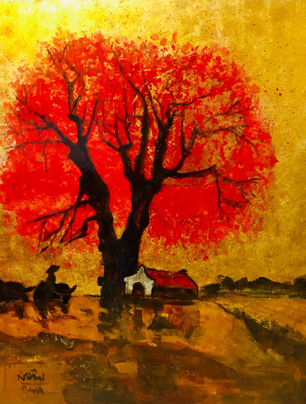 Triển lãm tranh của họa sĩ Ngô Thành Nhân tại Peony & Iris Art Gallery ảnh 4