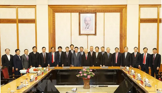 Bộ Chính trị phân công đồng chí Võ Văn Thưởng giữ chức Thường trực Ban Bí thư ảnh 2