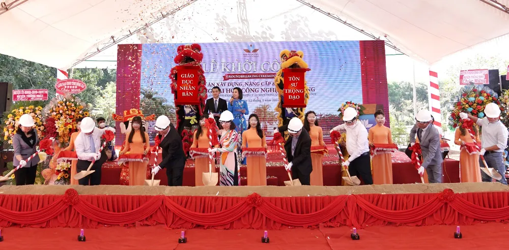 MIT University khởi công dự án mở rộng trường trên khuôn viên 10ha  ảnh 1