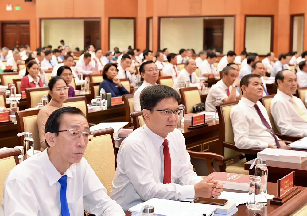 Các đại biểu tham dự hội nghị. Ảnh: VIỆT DŨNG