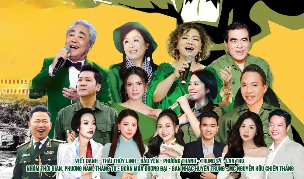 Nhiều giọng ca vàng cùng tụ hội trong đêm nhạc "Ký ức Trường Sơn" 