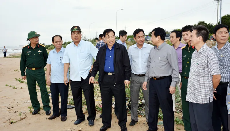 Bà Rịa - Vũng Tàu căng mình chống bão số 9 ảnh 1