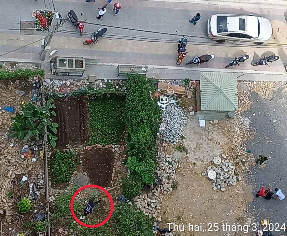 Phát hiện thi thể người đàn ông kế bên cạnh chung cư ở TP Vũng Tàu