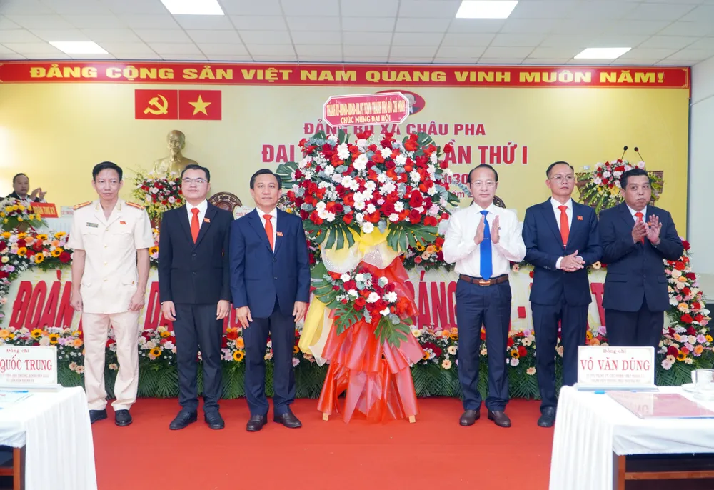 Đại hội đại biểu Đảng bộ xã Châu Pha lần thứ I, nhiệm kỳ 2025-2030