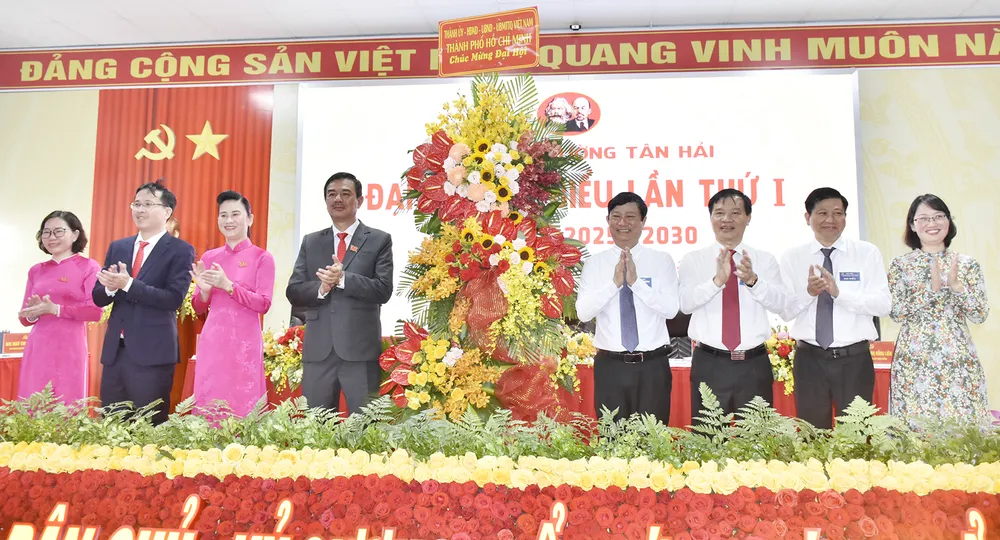 Đại hội đại biểu Đảng bộ phường Tân Hải nhiệm kỳ 2025 - 2030