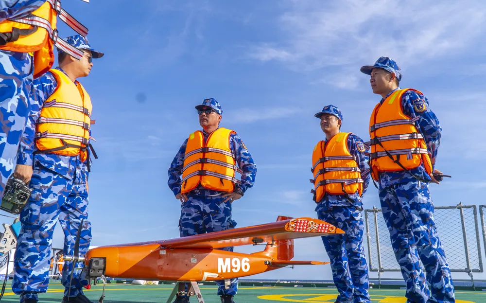 Công tác chuẩn bị cho bài bắn súng, pháo mục tiêu bay M96..jpg