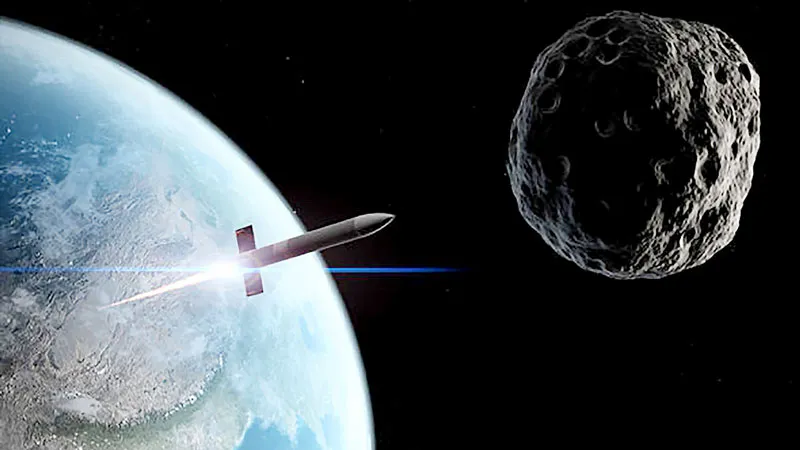 ​ Mô hình tàu vũ trụ của NASA đâm vào thiên thạch làm chệch hướng va chạm với Trái đất