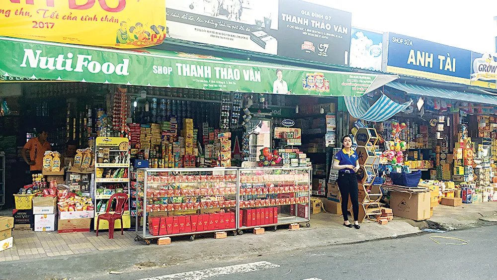 Vỉa hè bị tái lấn chiếm ảnh 4