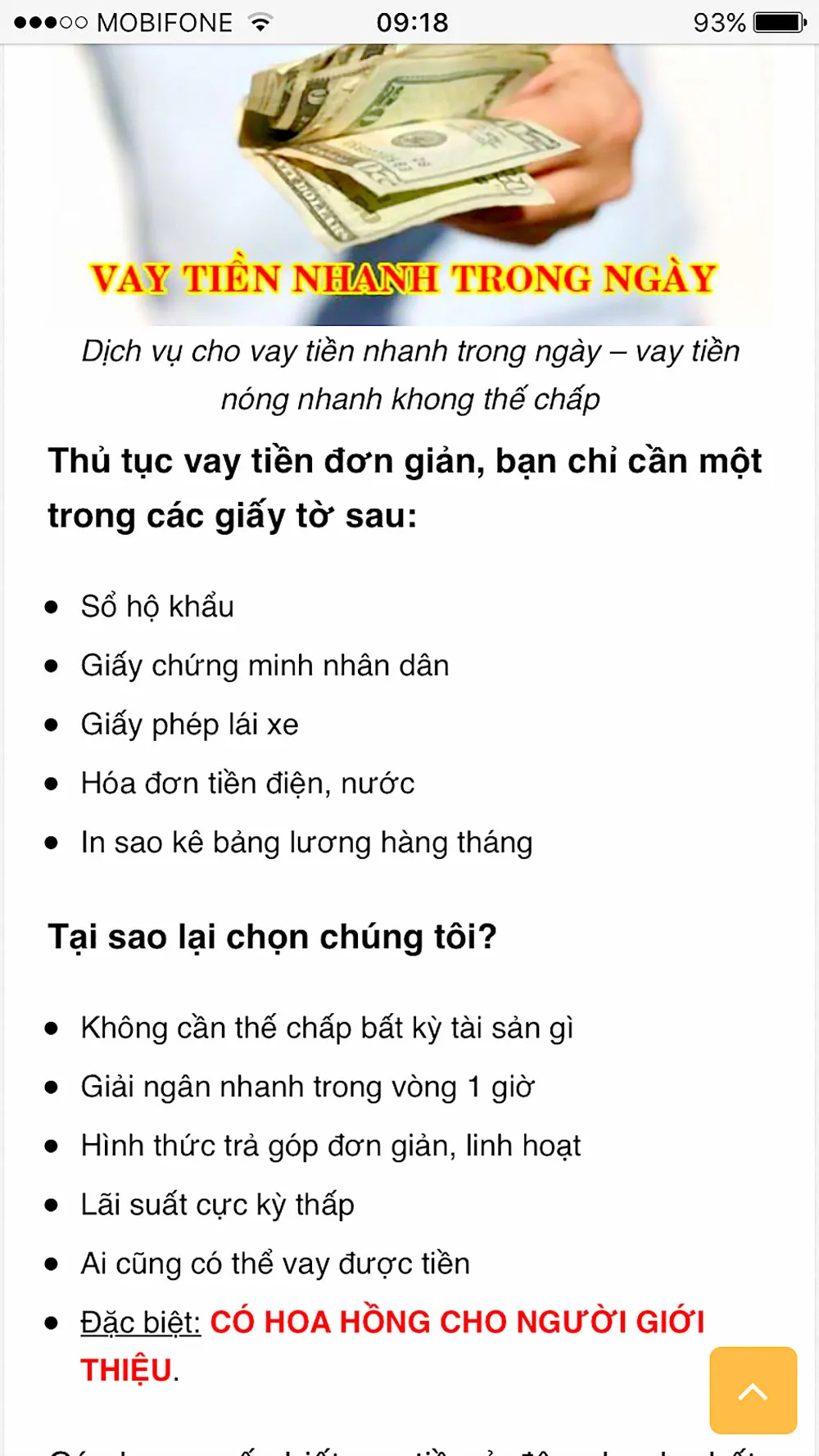 Vay tiền trực tuyến, tai họa trực tiếp  ảnh 1