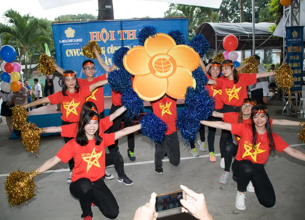 Hội thao công nhân viên chức - lao động Saigontourist Lần VI - Năm 2017 ảnh 2