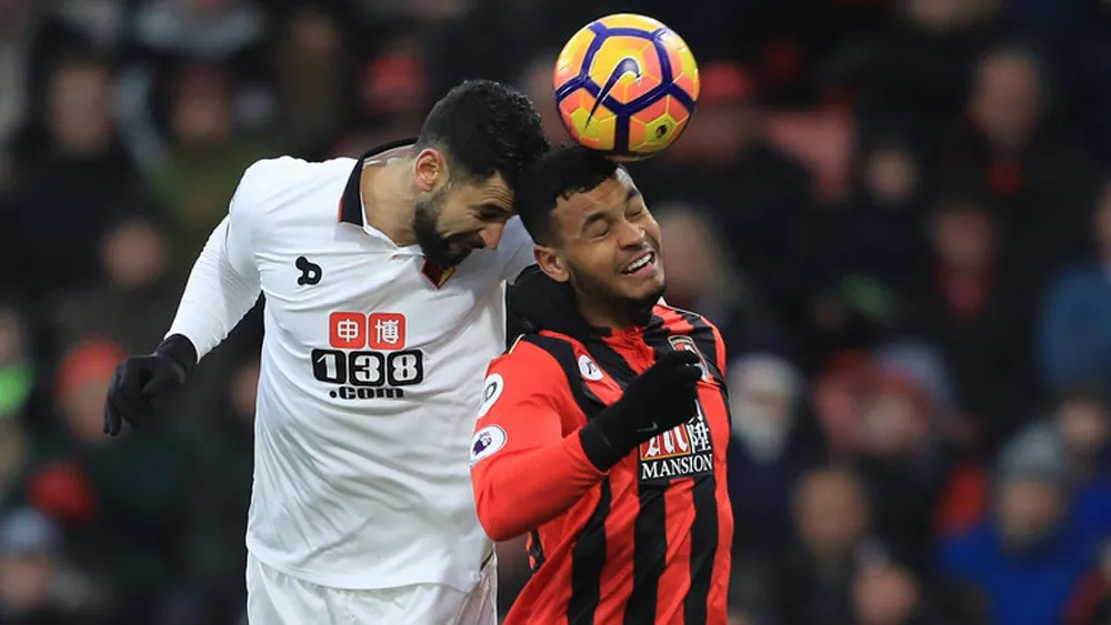 Bournemouth (15) - Watford (10): Bất phân thắng bại ảnh 1