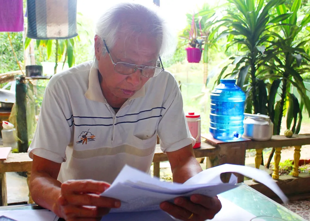 Lớp học tình thương của cựu binh tuổi 80 ảnh 1