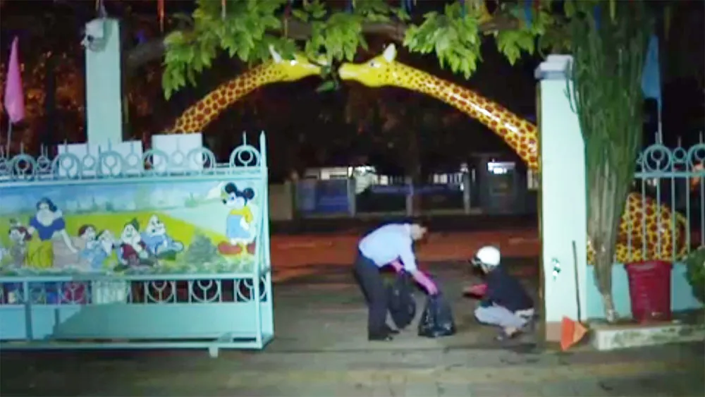 Trường Mầm non 1/6, nơi thường xuyên vị ném mắm tôm