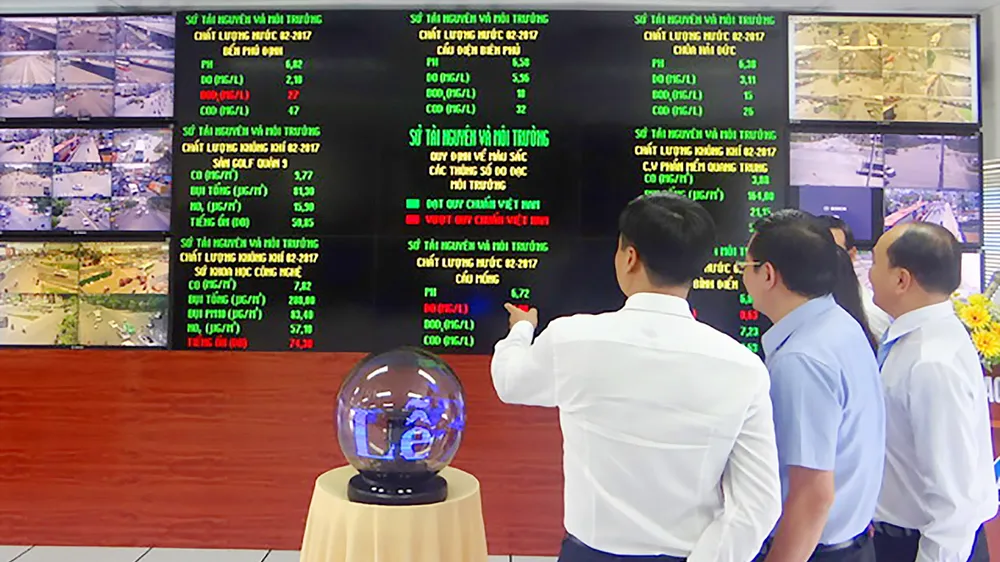 Xây dựng trung tâm điều hành môi trường ảnh 1