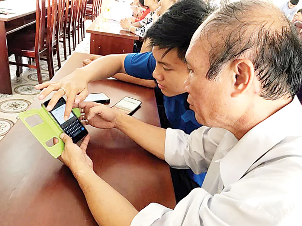 Cuối năm 2017, tra cứu thông tin quy hoạch bằng điện thoại thông minh ảnh 1