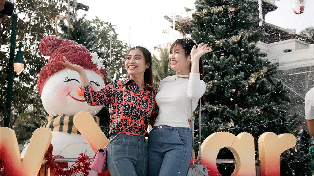 Đến Sun World Danang Wonders trải nghiệm giáng sinh đậm chất châu Âu ảnh 1