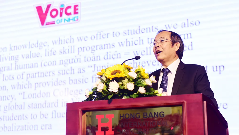 Chung kết cuộc thi hùng biện tiếng Anh “Voice Of Nguyen Hoang - VNH” lần 1  ảnh 1