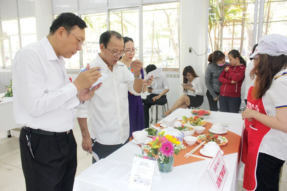 Nữ công nhân Vedan Việt Nam thi tài nhân dịp kỷ niệm Ngày Quốc tế Phụ nữ 8-3-2018 ảnh 2