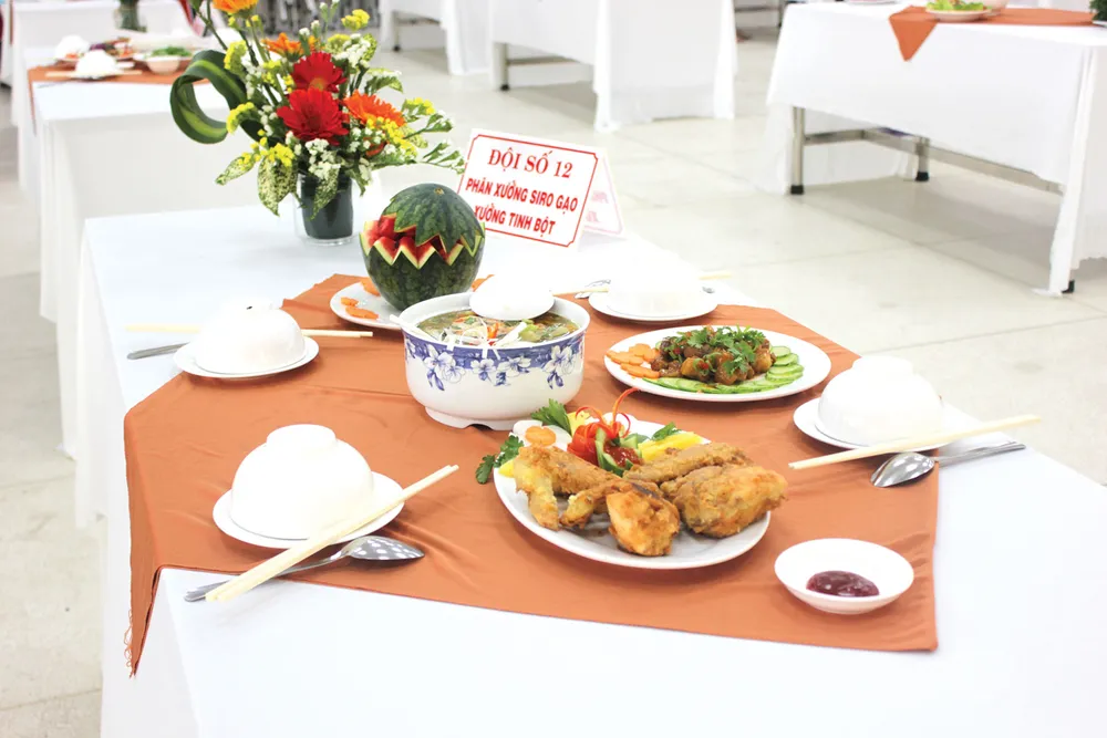 Nữ công nhân Vedan Việt Nam thi tài nhân dịp kỷ niệm Ngày Quốc tế Phụ nữ 8-3-2018 ảnh 3