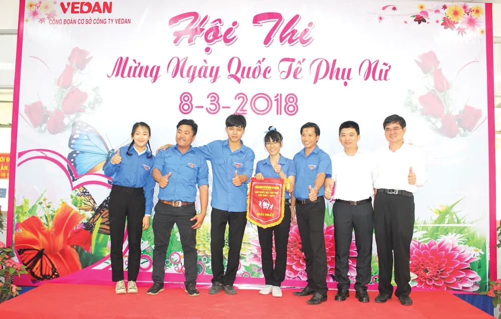 Nữ công nhân Vedan Việt Nam thi tài nhân dịp kỷ niệm Ngày Quốc tế Phụ nữ 8-3-2018 ảnh 5