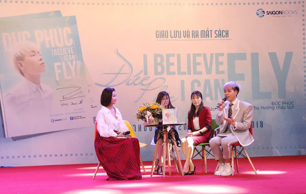 Ca sĩ trẻ Đức Phúc ra mắt tự truyện “Đức Phúc - I believe I can fly” ảnh 1