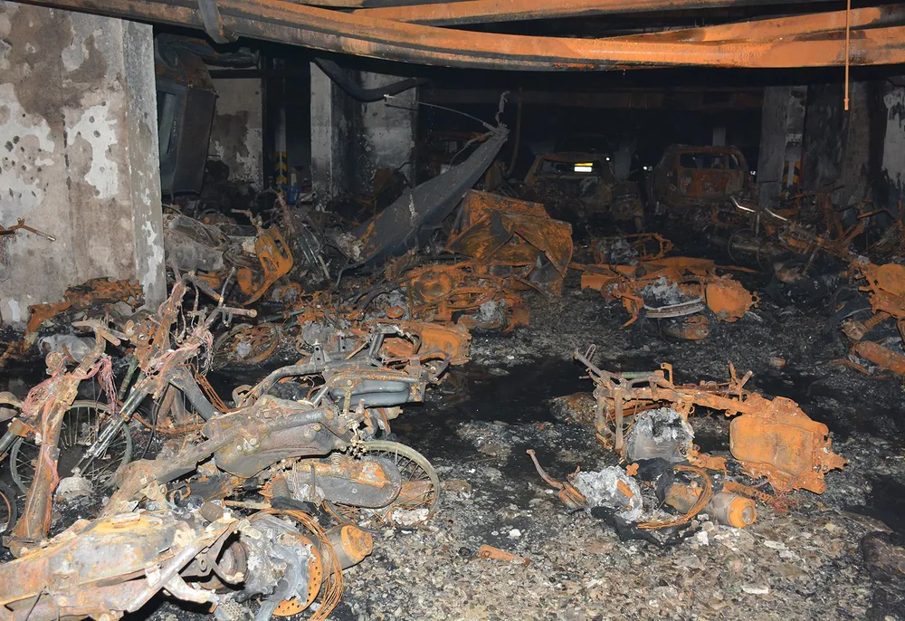 Nhiều hoạt động hỗ trợ các nạn nhân trong vụ cháy chung cư Carina ảnh 7