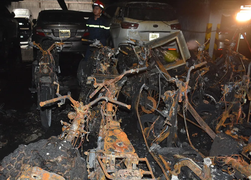 Nhiều hoạt động hỗ trợ các nạn nhân trong vụ cháy chung cư Carina ảnh 9