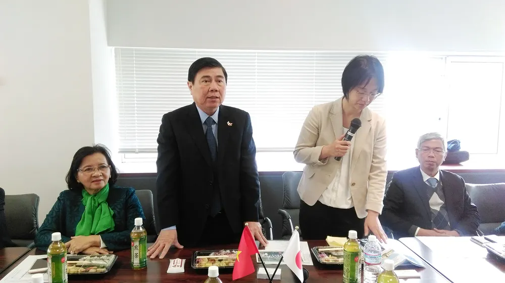 Trao đổi khả năng hợp tác về giáo dục với các trường đại học Nhật Bản ảnh 4